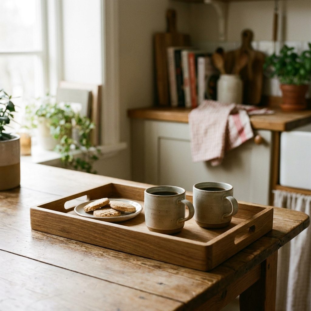 plateau de service Image