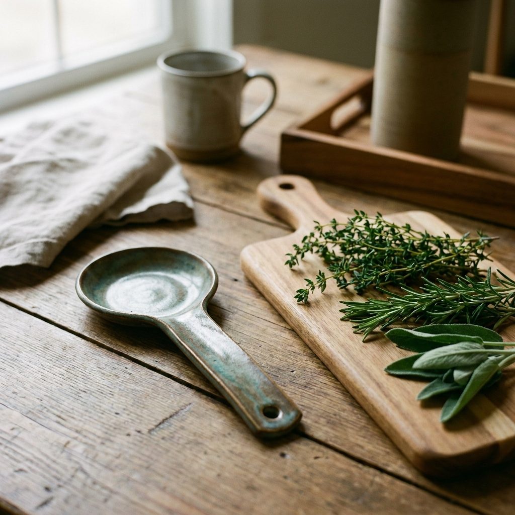 repose cuillere cuisine Image
