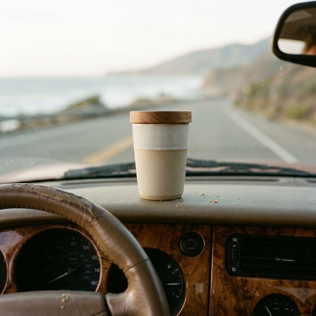 tasse a cafe de voyage Image