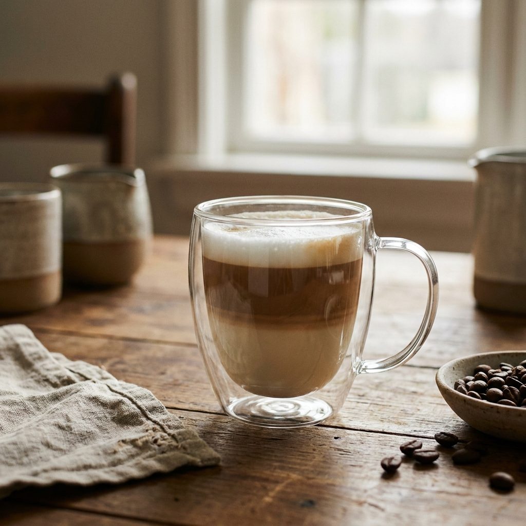 tasse a cafe double paroi Image