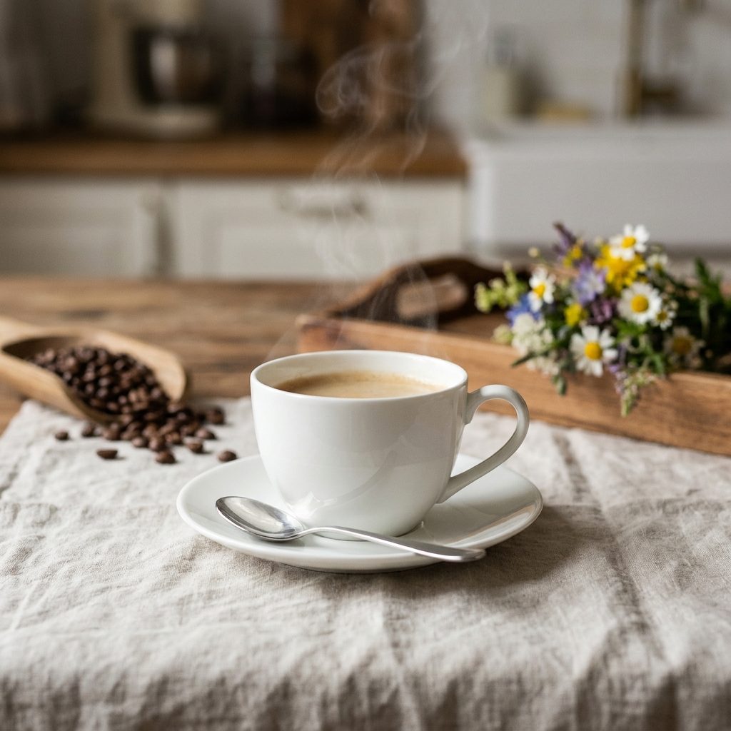 tasse a cafe en porcelaine Image