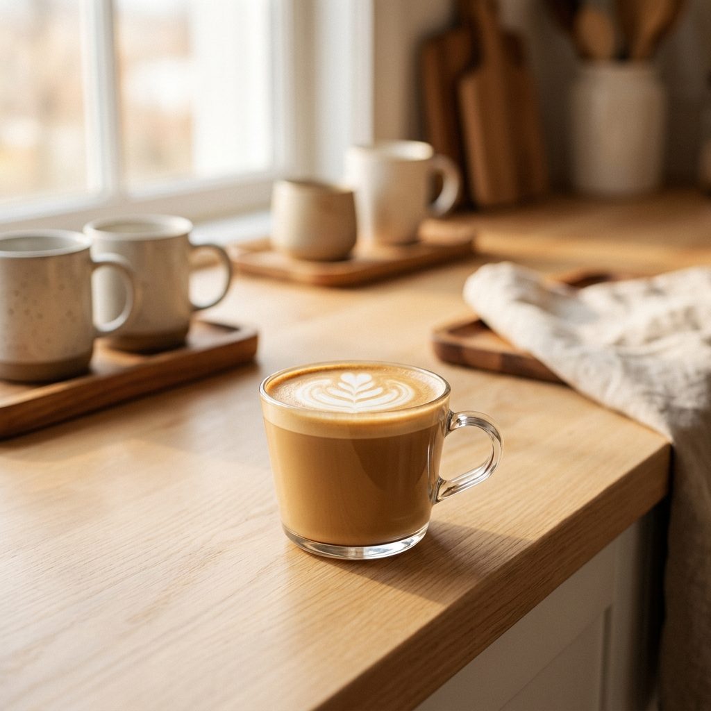 tasse a cafe en verre Image