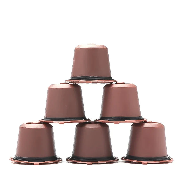 Capsules Réutilisables Cône Compatibles Nespresso Plastique et Inox