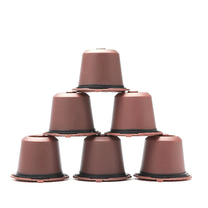 Capsules Réutilisables Cône Compatibles Nespresso Plastique et Inox