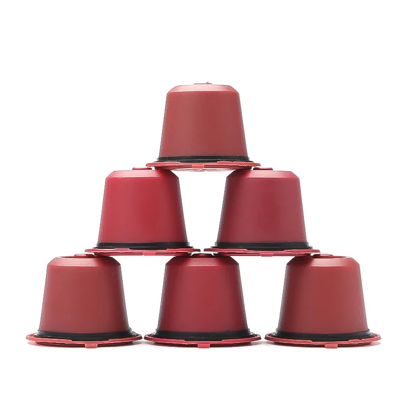 Capsules Réutilisables Cône Compatibles Nespresso Plastique et Inox