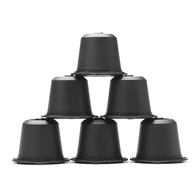 Capsules Réutilisables Cône Compatibles Nespresso Plastique et Inox
