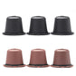 Capsules Réutilisables Cône Compatibles Nespresso Plastique et Inox