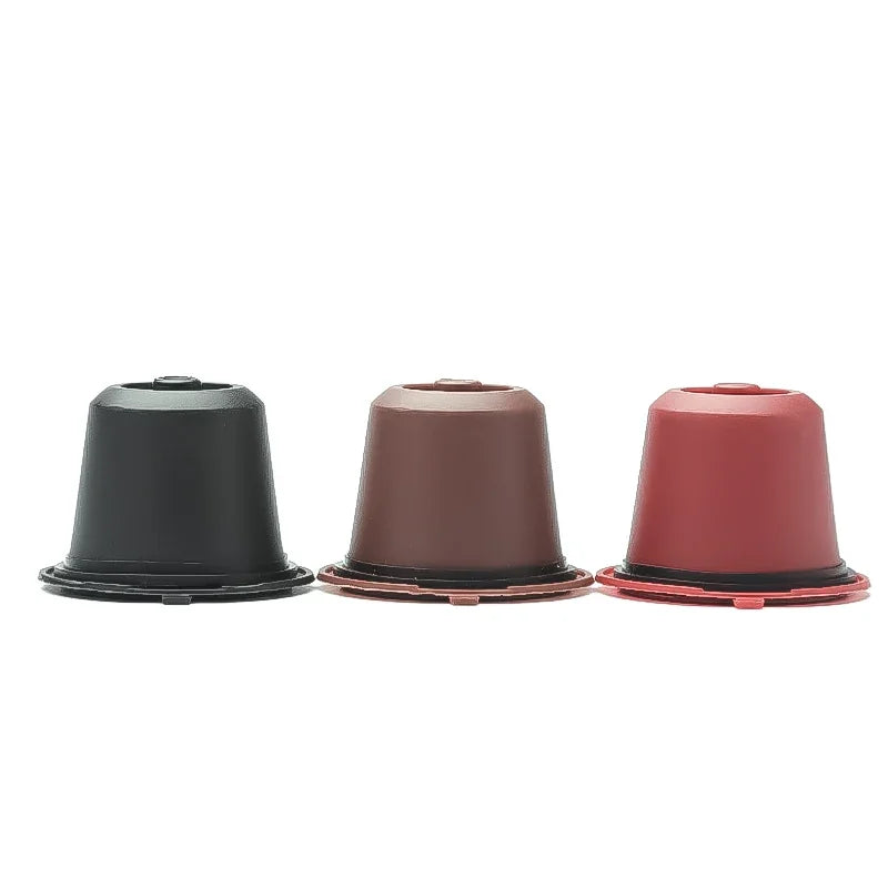 Capsules Réutilisables Cône Compatibles Nespresso Plastique et Inox