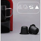 Capsules Réutilisables Cône Compatibles Nespresso Plastique et Inox