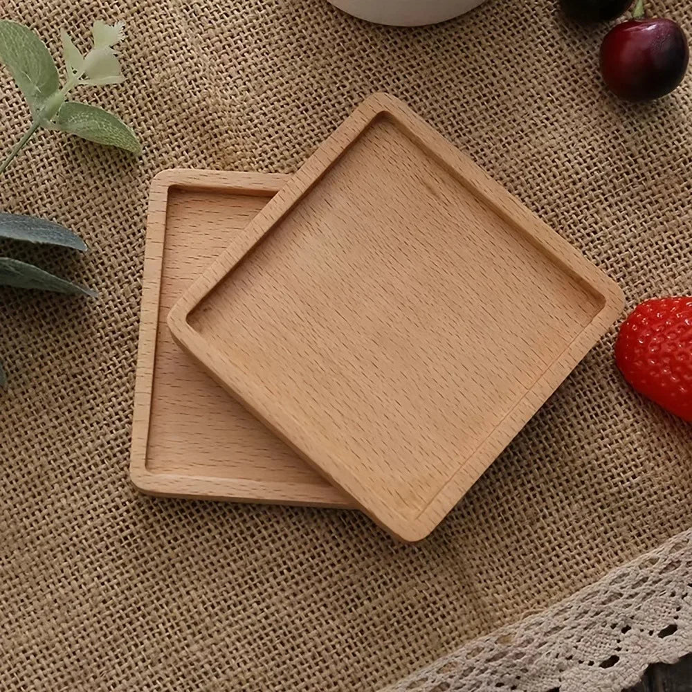 Dessous De Verre En Bois Rond Ou Carré