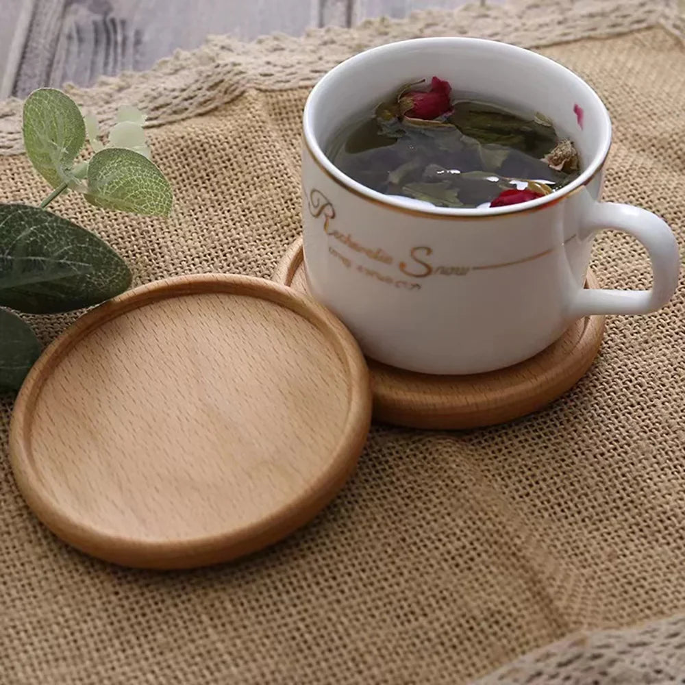 Dessous De Verre En Bois Rond Ou Carré