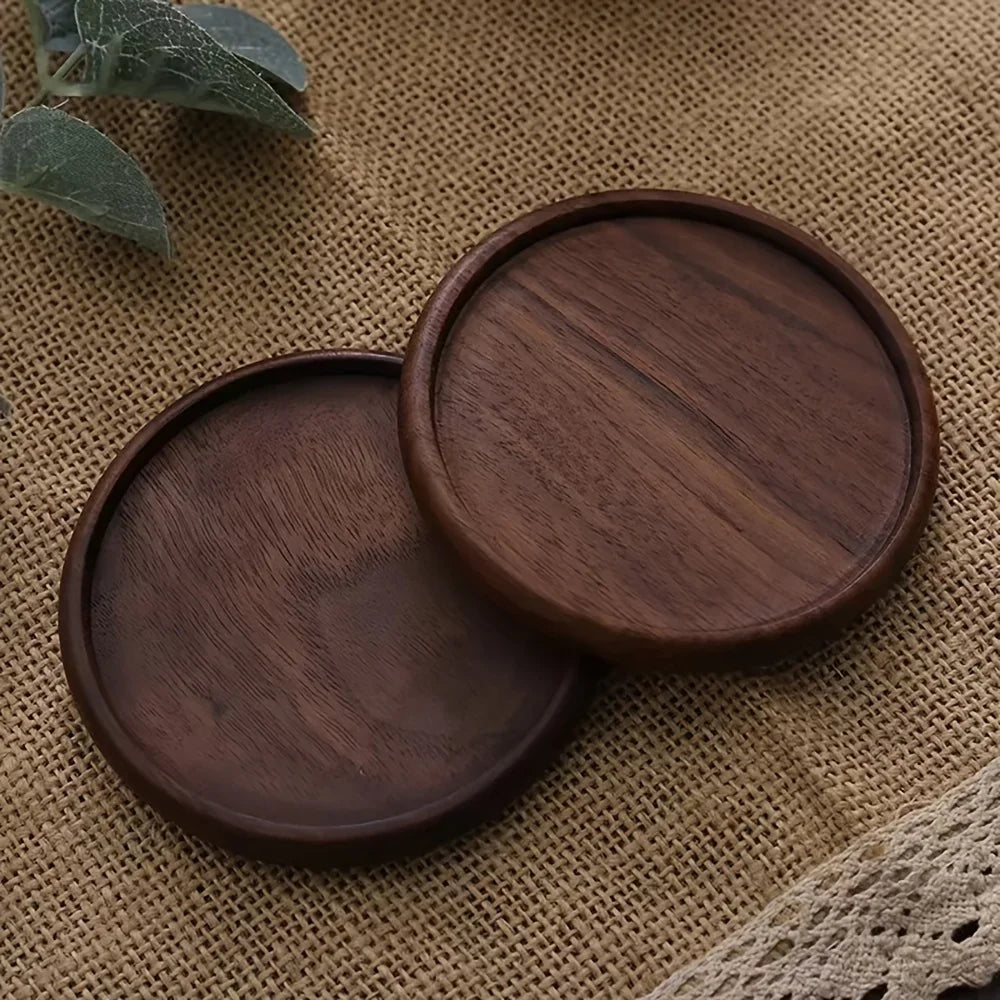 Dessous De Verre En Bois Rond Ou Carré