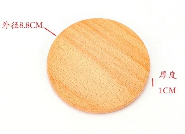 Dessous De Verre En Bois Rond Ou Carré