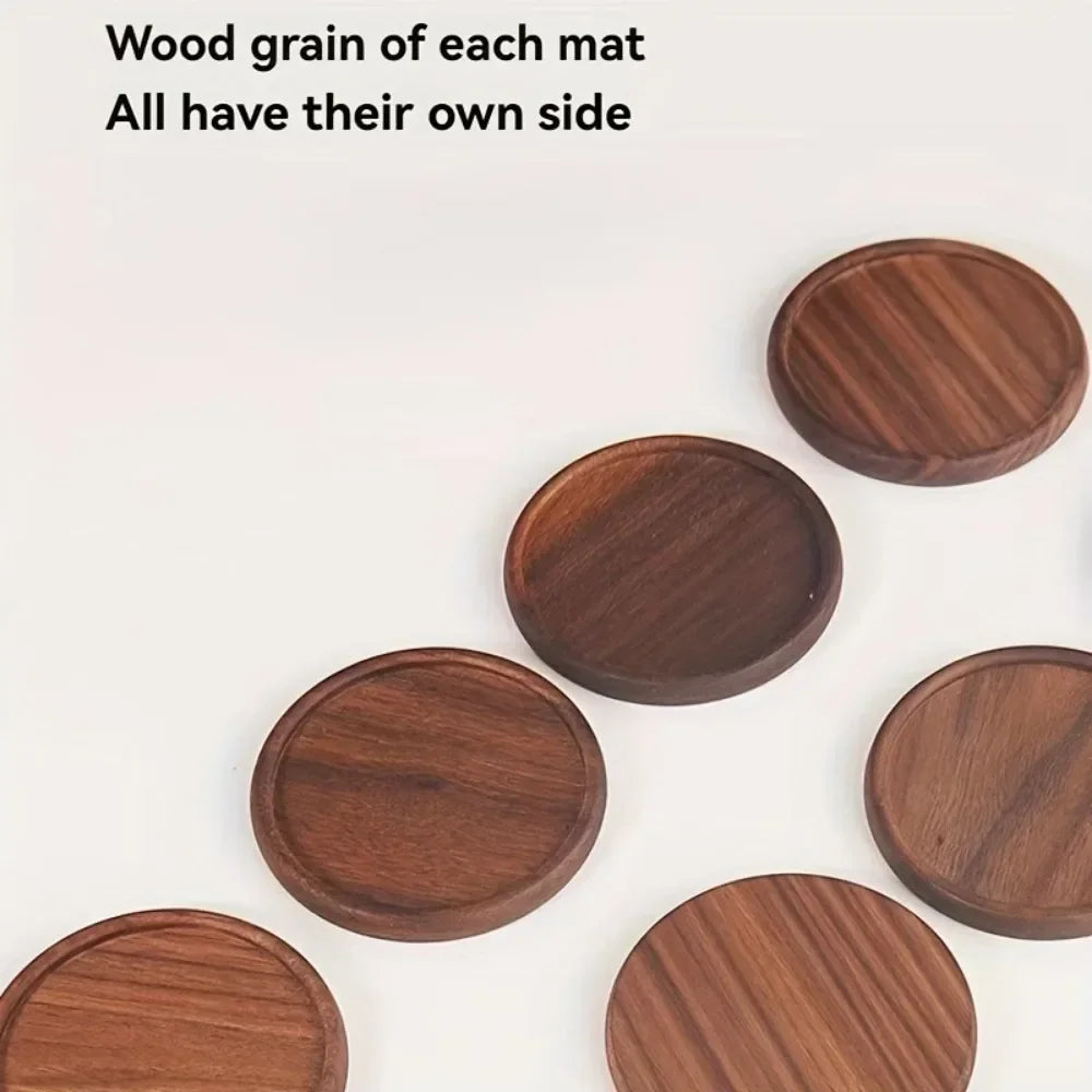 Dessous De Verre En Bois Rond Ou Carré
