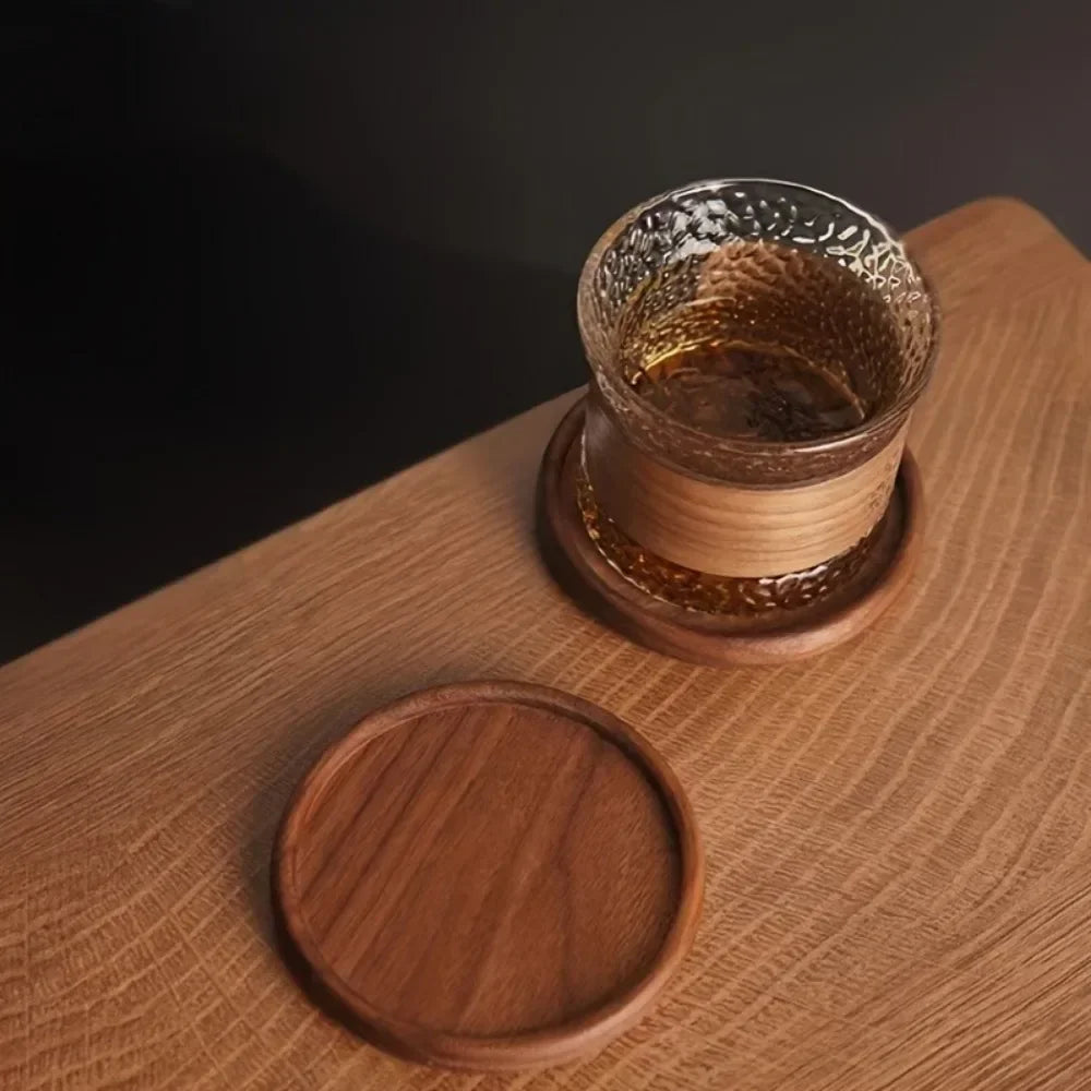Dessous De Verre En Bois Rond Ou Carré