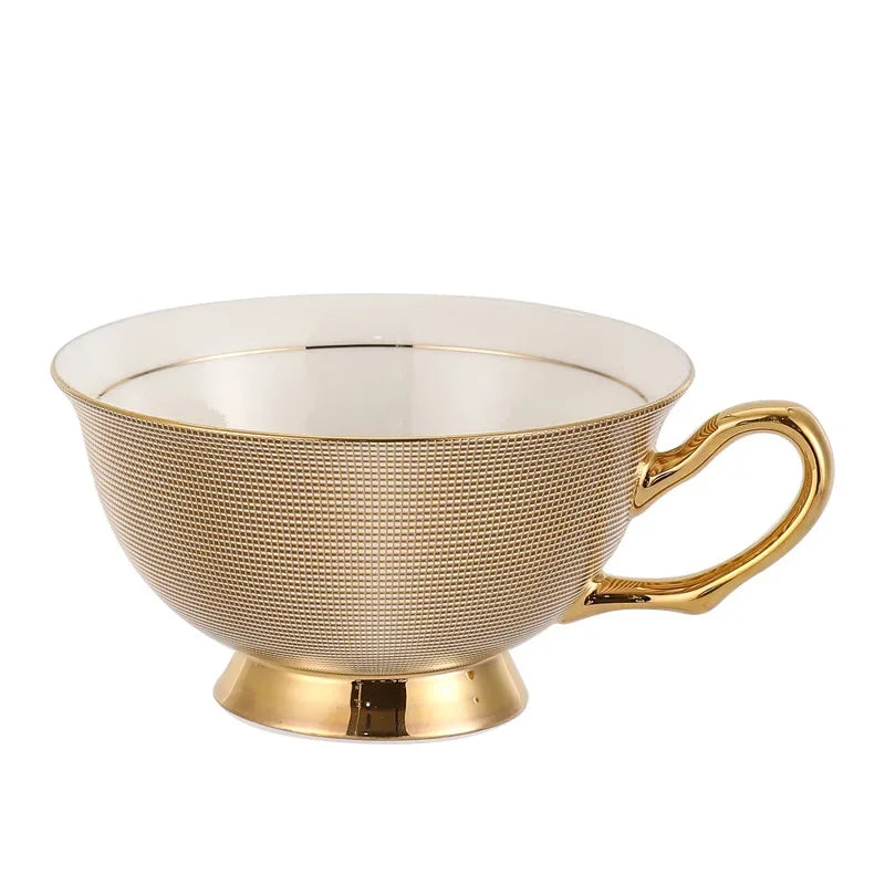 Ensemble de Tasses À Café Élégantes en Verre