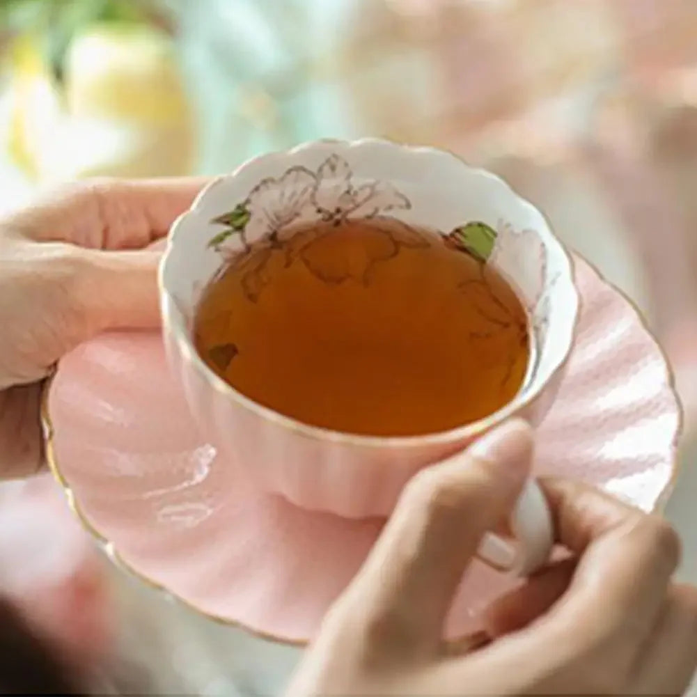 Ensemble De Tasses À Café En Céramique Style Britannique