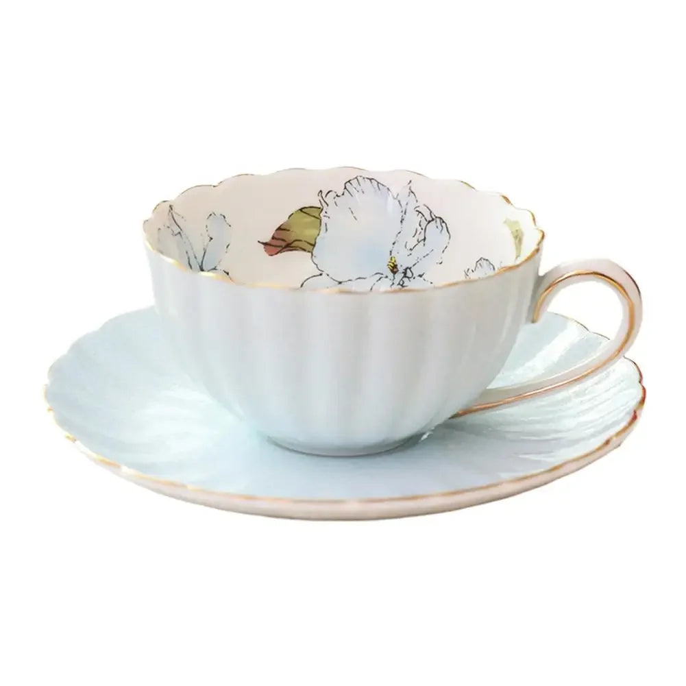 Ensemble De Tasses À Café En Céramique Style Britannique