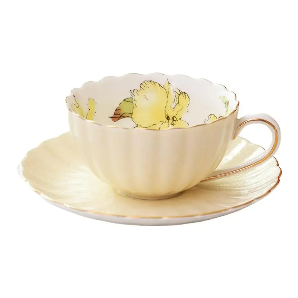Ensemble De Tasses À Café En Céramique Style Britannique