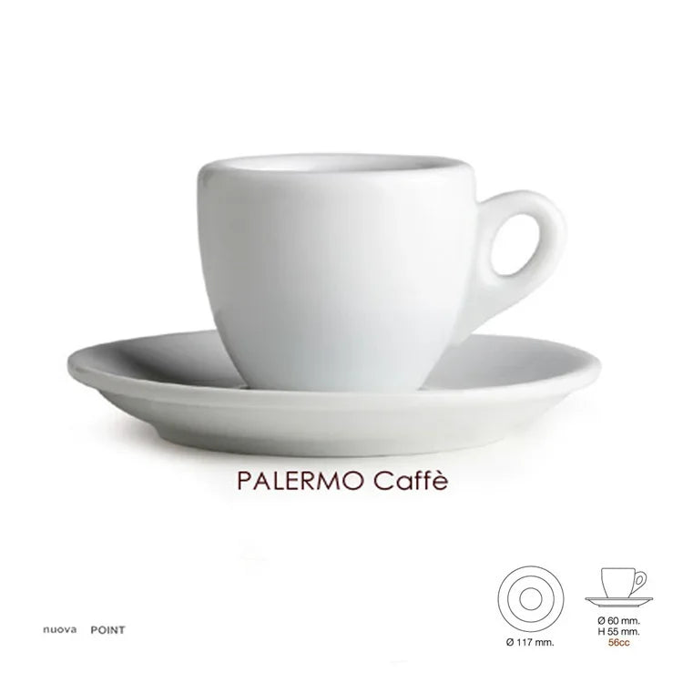 Ensemble Tasse Et Soucoupe À Expresso En Porcelaine