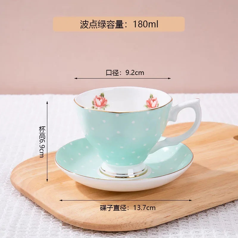 Ensemble Tasse Et Soucoupe En Céramique Style Palais
