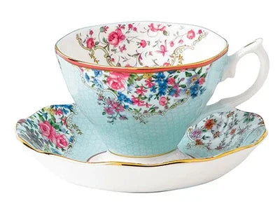 Ensemble Tasse Et Soucoupe En Céramique Style Palais