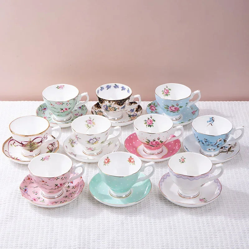 Ensemble Tasse Et Soucoupe En Céramique Style Palais
