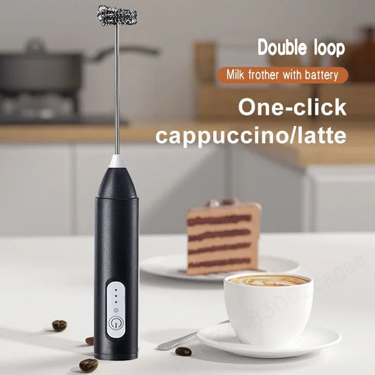 Mousseur Électrique Portable pour Café et Lait Crémeux