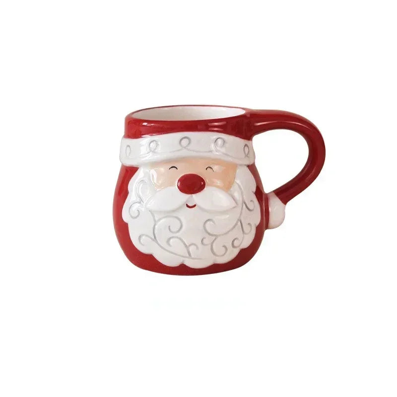 Mug En Céramique De Noël Avec Renne