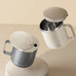 Mug Isotherme 400 Ml Acier Inox Double Paroi Avec Couvercle