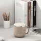 Mug Isotherme 400 Ml Acier Inox Double Paroi Avec Couvercle