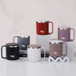 Mug Isotherme 400 Ml Acier Inox Double Paroi Avec Couvercle