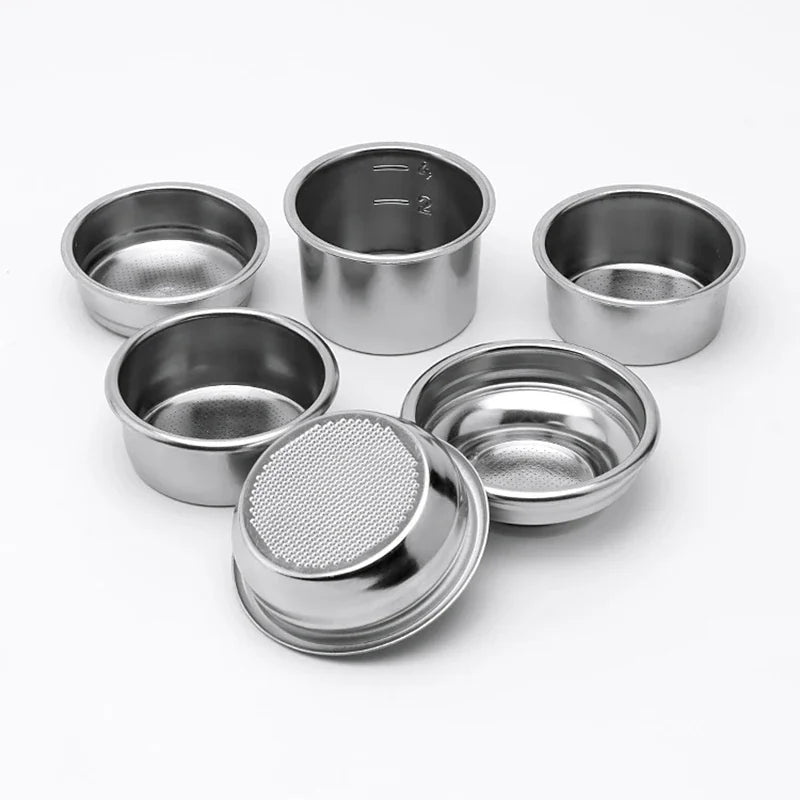 Panier Filtre Café Acier Inox pour Porte-Filtre sans Fond 51/54/58 mm