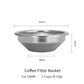 Panier Filtre Café Acier Inox pour Porte-Filtre sans Fond 51/54/58 mm
