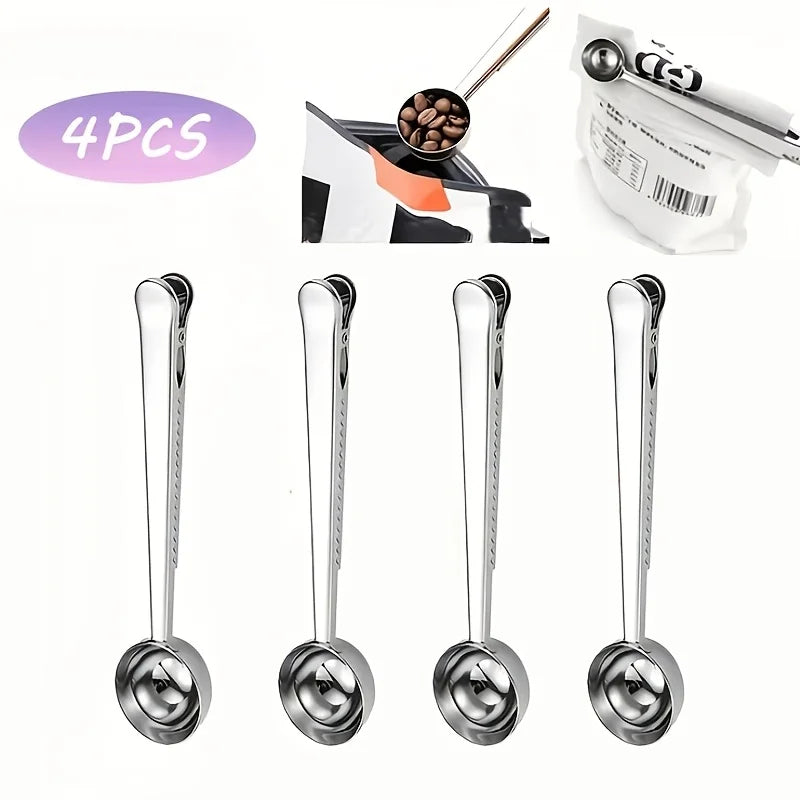 Pince Cuillère Doseuse en Acier Inoxydable — 4 Pièces, photo 9