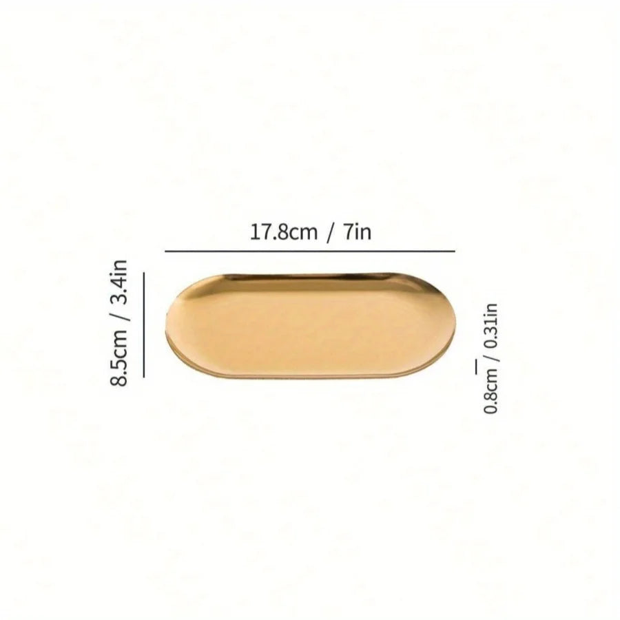 Plaque Ovale en Acier Inoxydable pour Barbecue — Petit, photo 11