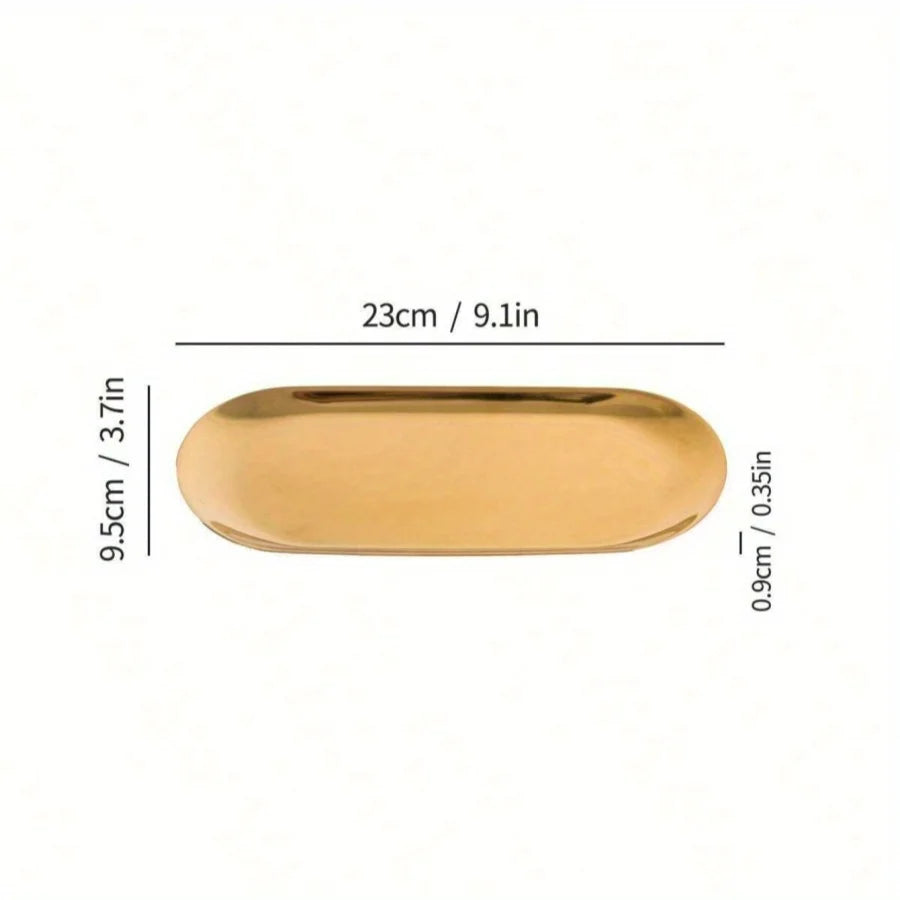 Plaque Ovale en Acier Inoxydable pour Barbecue — Moyen, photo 12