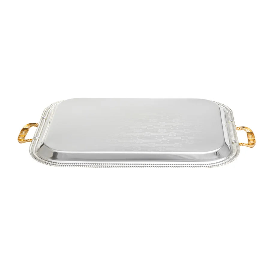 Plateau De Luxe Électroplaqué Pour Déco Et Service — photo 7