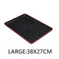 Plateau Rectangulaire en Plastique Effet Bois Style Japonais