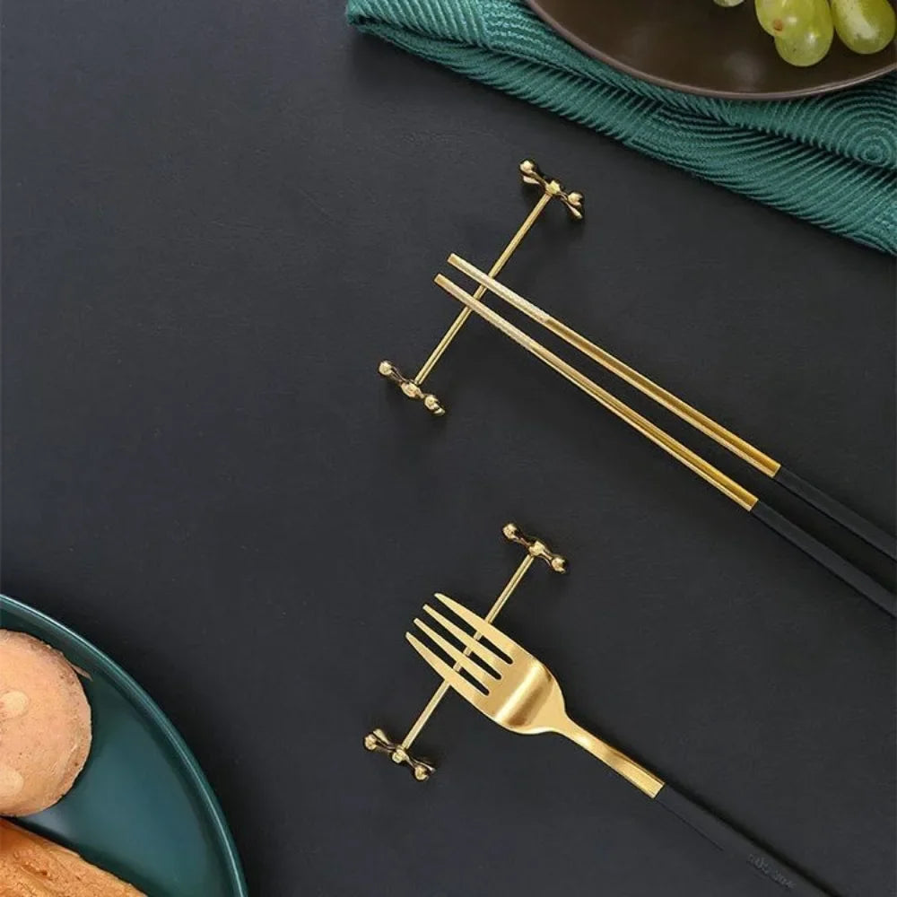 Porte-Baguettes en Acier Inoxydable Style Japonais