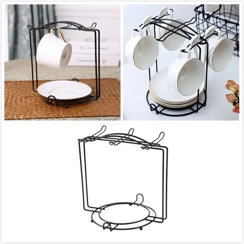 Porte-Gobelet Suspendu en Acier Inoxydable pour Cuisine