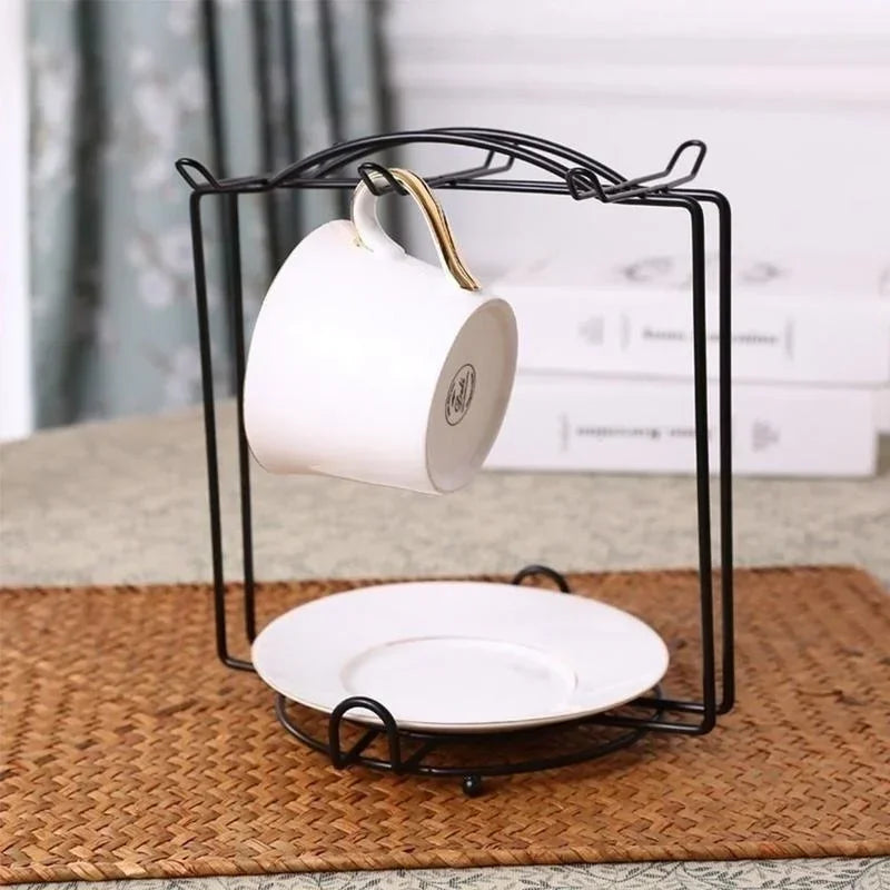 Porte-Gobelet Suspendu en Acier Inoxydable pour Cuisine