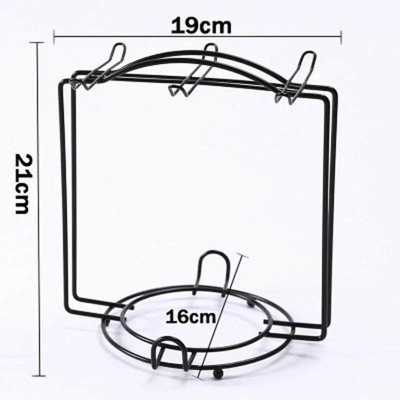 Porte-Gobelet Suspendu en Acier Inoxydable pour Cuisine