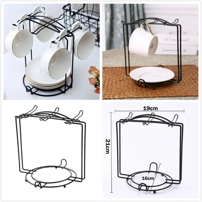 Porte-Gobelet Suspendu en Acier Inoxydable pour Cuisine