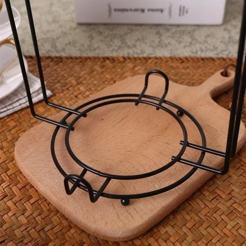 Porte-Gobelet Suspendu en Acier Inoxydable pour Cuisine