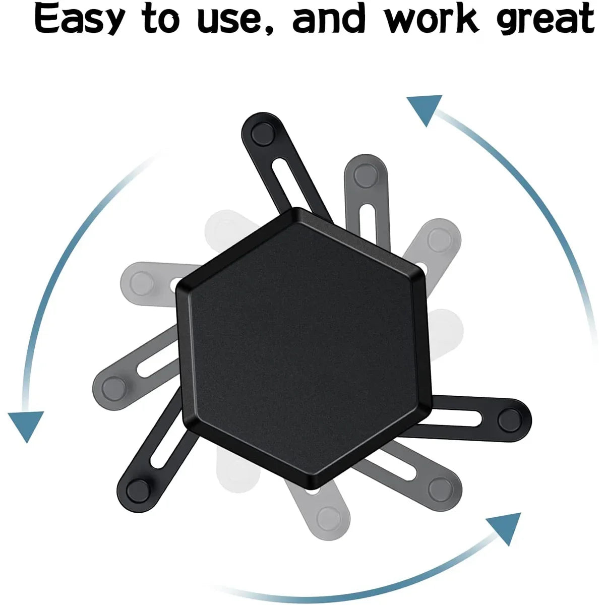 Porte-Tasse à Café Réglable en Caoutchouc Antidérapant
