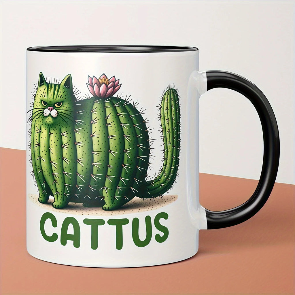 Pot À Café Cactus En Céramique 330 Ml