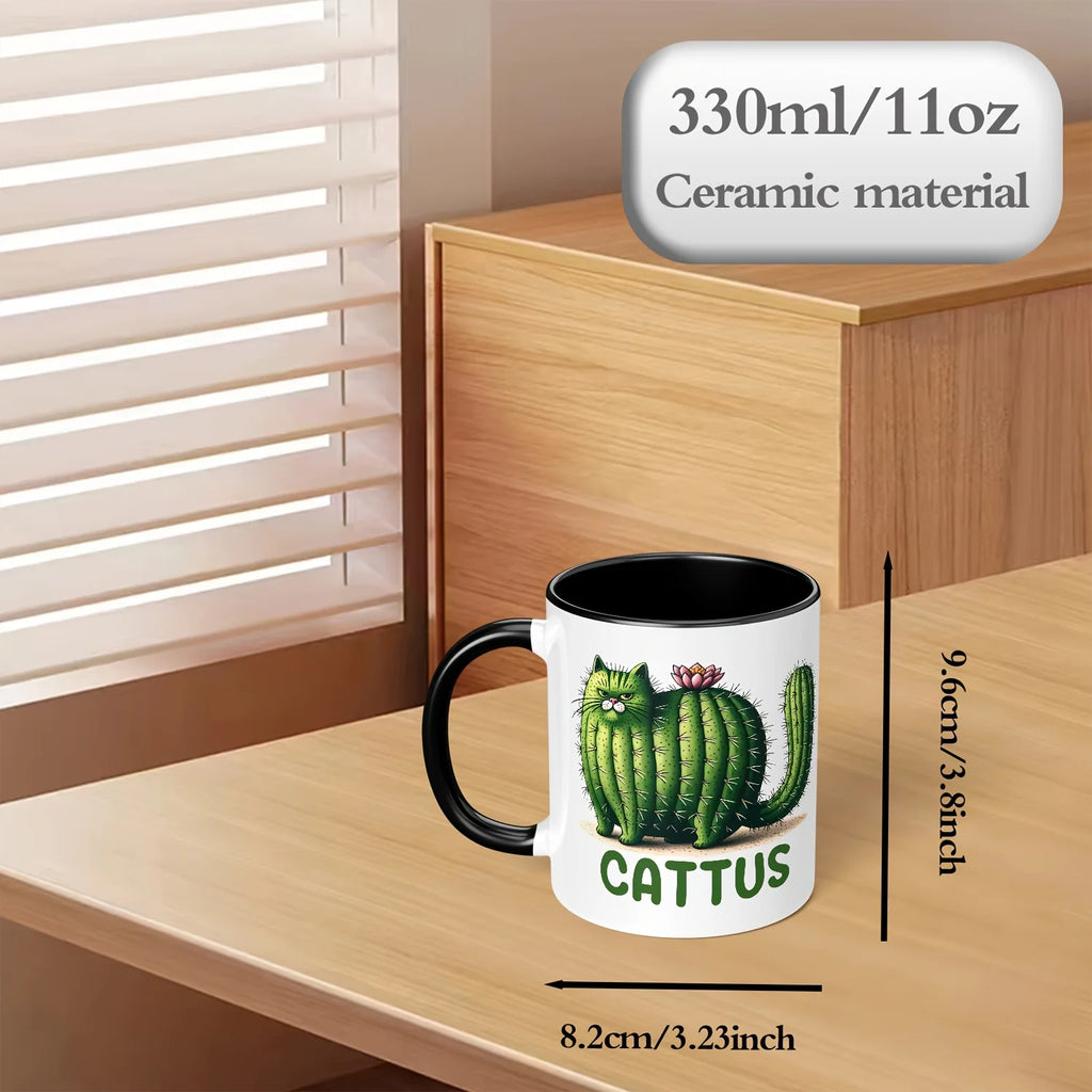 Pot À Café Cactus En Céramique 330 Ml — photo 2