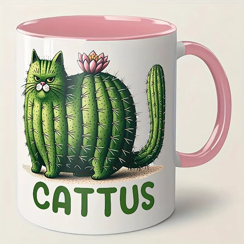 Pot À Café Cactus En Céramique 330 Ml — 【Rose】, photo 8