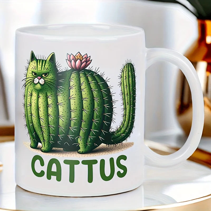 Pot À Café Cactus En Céramique 330 Ml — Blanc, photo 13